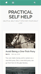 Mobile Screenshot of practical-self-help.com